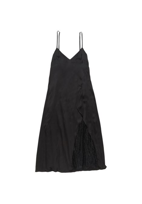 abito satin donna nero ACNE STUDIOS | A20926900